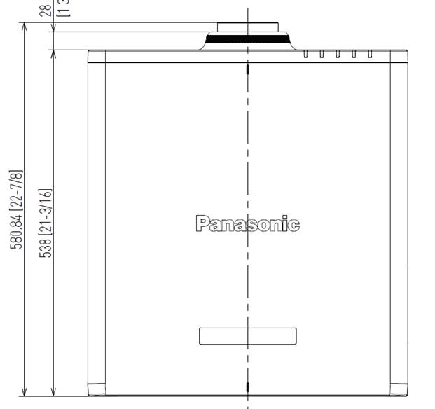 National Gallery foyer projection position reference